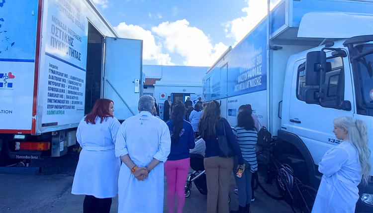 Οι Κινητές Ιατρικές Μονάδες, στην Κάσο